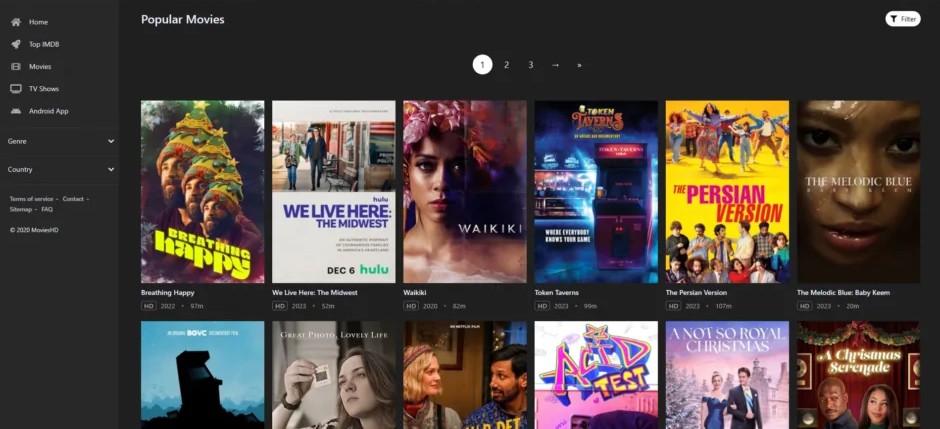 Trending movies and TV shows available on Watchmovieshd